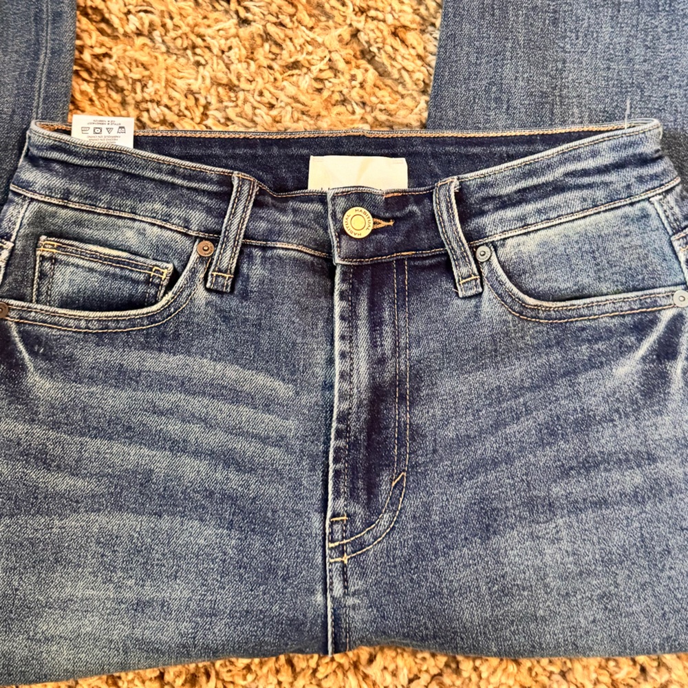 Habitual Women’s Casey Flare Jeans Blue Denim Size 4/27 – Like New - Picture 6 of 12